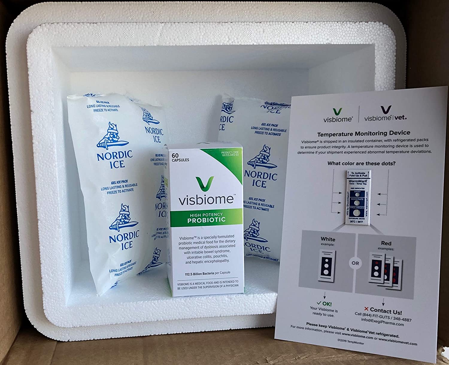 VSL#3 Probiotic or Visbiome