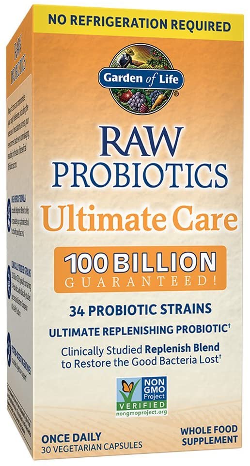 Garden of Life RAW Probiotics Ultimate Care Shelf Stable