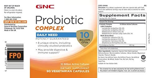 GNC Probiotic Review
