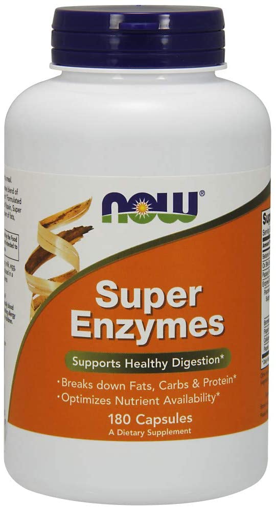 Now Supplements, Super Enzymes, Formulated With Bromelain