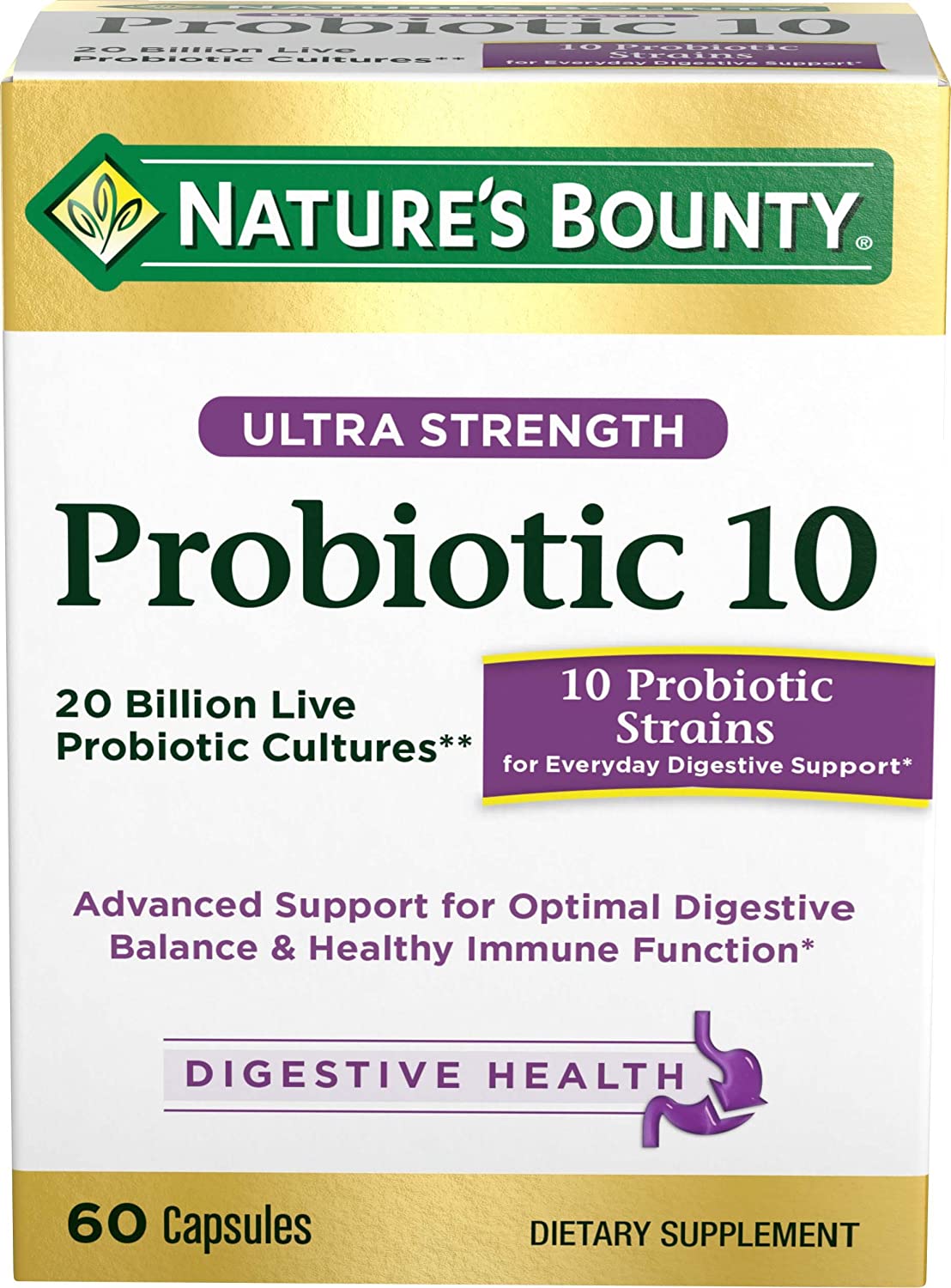 Nature’s Bounty Probiotic Review